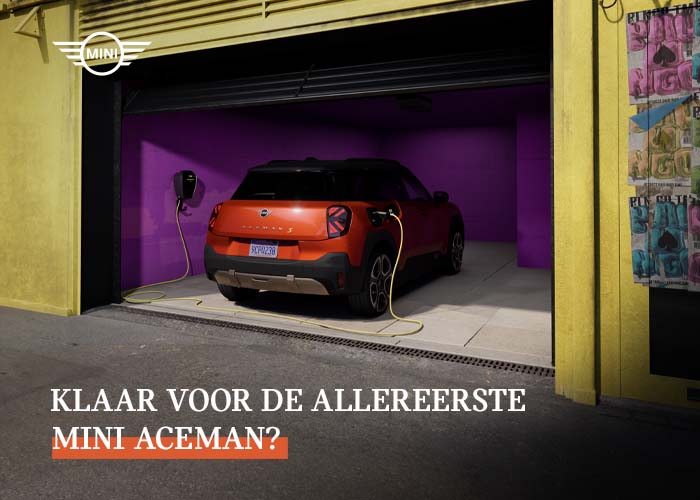 KLAAR VOOR DE ALLEREERSTE MINI ACEMAN?
